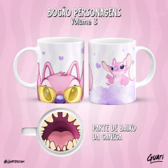 Stitch Bocão - Cereja Personalizados