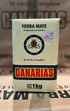 Yerba Canarias Te verde y jengibre