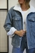 Campera de jean con corderito 22MG09014 - comprar online
