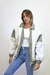 Bomber de corderito y nylon 22G12015
