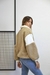 Bomber de corderito y nylon 22G12015