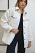 Sobrecamisa de paño con bordado 22MG12039 - comprar online