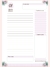 Agenda escolar Minnie Fada