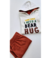 Conjunto Moletom Menino Inverno Infantil Urso Off White