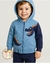 Imagem do Conjunto Menino Infantil Inverno Dino Azul Com Zíper