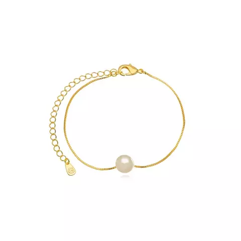Pulseira de Pérola - Ouro