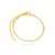 Pulseira Semijoia Elos Lisos - Ouro - comprar online