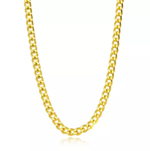 Choker Elos Lisos - Ouro