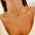 Choker Semijoia Escamas Lisas na internet