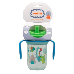 VASO CON PICO DURO REDONDO, VALVULA ANTIDERRAME Y ASAS - comprar online