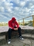 MOLETOM EFFEL VERMELHO