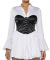 Camisa con corsette