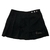 FALDA SHORT TABLEADA NEGRA