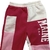 JOGGER ROSA Y BLANCO FRIZADO - comprar online