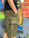 SHORTS CARGO VERDE MUSGO