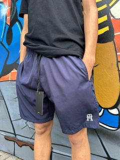 SHORTS TACTEL TOMMY AZUL ESCURO