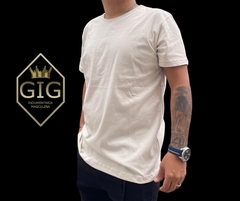 Remera Slim Beige - comprar online
