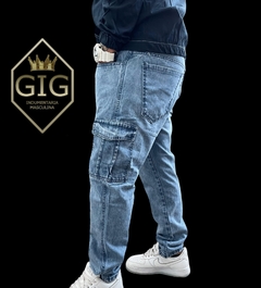 Jeans Cargo Mom Rigido - Gig indumentaria
