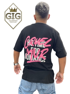 Remera Oversize Negra en internet