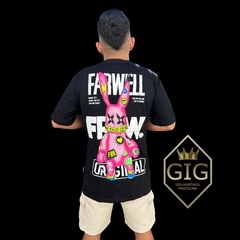 Imagen de Remera Oversize Farwell Negra