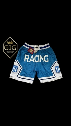 Short Basquet Racing Club Celeste