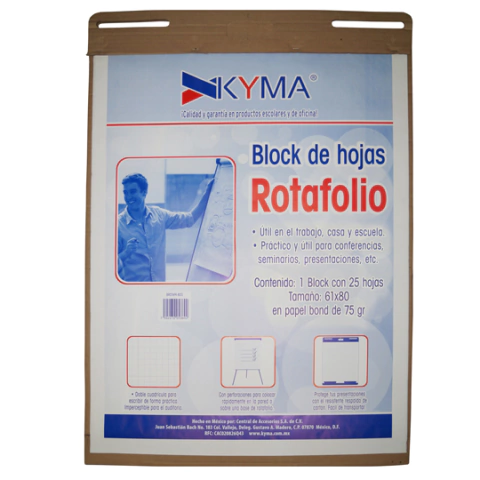 BLOCK DE HOJAS PARA ROTAFOLIO - comprar en línea