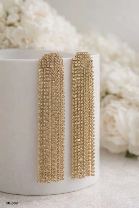 Aretes fantasia largos 30-889