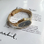 Reloj de cuarzo para mujer, pulsera de acero inoxidable, esfera pequeña en internet