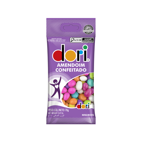 Amendoim Confeitado DORI 70g