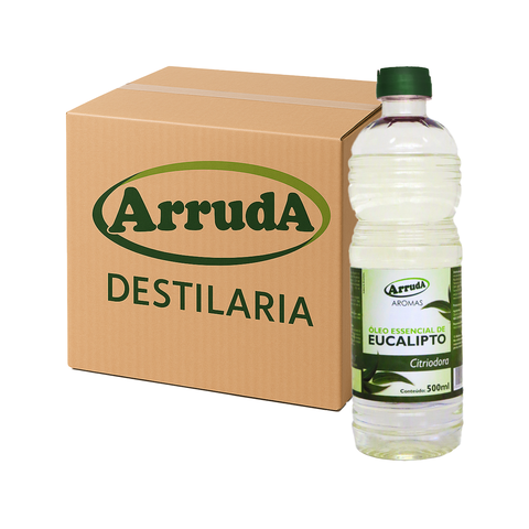 Caixa Óleo Essencial de Eucalipto Citriodora 12x500mL