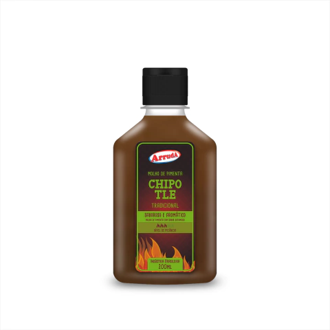 Molho de Pimenta Chipotle Arruda 200mL