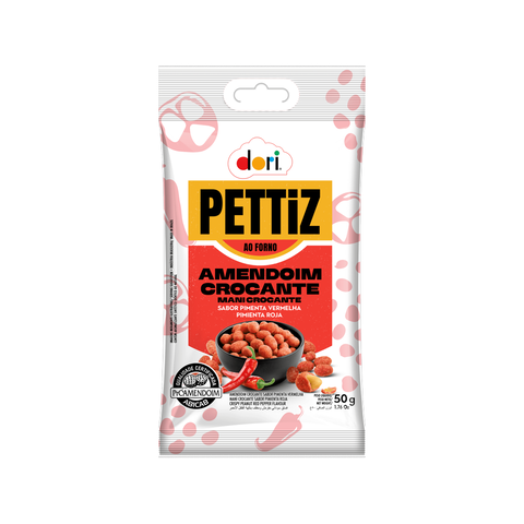 Pettiz Amendoim Crocante Pimenta DORI 50g