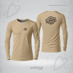KIT 6 CAMISETAS MANGA LONGA BEGE - BS 07 na internet