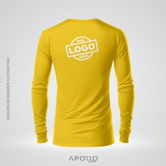 KIT 6 CAMISETAS MANGA LONGA AMARELO - BS 06 - comprar online