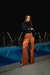 Calça Cargo Acetinada - comprar online