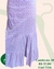 Saia City Lilas Cambraia Longa - comprar online