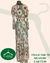 Vestido longo floral verde M Longa Tule na internet