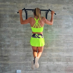 Pollera con cintura estampada - WELTER GYM WEAR SHOP