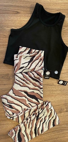 Legging Zebras Tostado - WELTER GYM WEAR SHOP