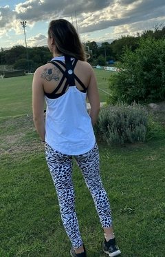Legging Animal Print Black and White en internet