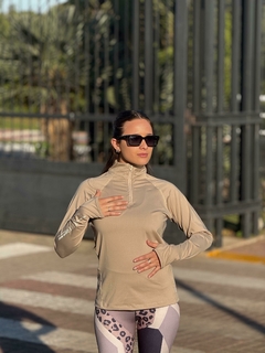 Buzo Medio Cierre Mujer - comprar online