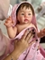 BEBE REBORN MENINA PARA DAR BANHO - criz gomez maternidade reborn