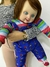 BONECO CHUCK COLEIONADOR, PEÇA UNICA - criz gomez maternidade reborn