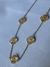 5 dijes trébol dorado - Accua  accesorios