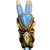 Kuripe Ponta de Flecha Azul - Autoaplicador Xamânico de Rapé - Exclusivo - Tribo Cósmica - Tepis e Kuripes Xamânicos