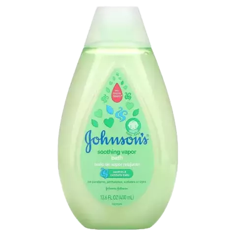 Sabonete Líquido Johnson's Soothing Vapor para Bebês