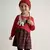 Vestido Infantil Original Disney Minnie Moletom Xadrez - comprar online