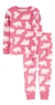 Pijama Infantil Carter's 3pçs com Calça e Blusa em Fleece e Camiseta Manga Longa Menina Rosa na internet