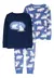 Pijama Infantil Carter's 3pçs com Calça e Blusa em Fleece e Camiseta Manga Longa Menino