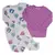 Pijama Infantil Carter's 3pçs com Calça e Blusa em Fleece e Camiseta Manga Longa Menina Roxo - Lean Import